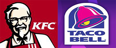 KFC/Taco Bell $10 Certificates